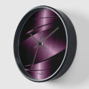 Recherche de magenta horloges Moderne