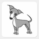 Recherche de petit levrier autocollants Mignon