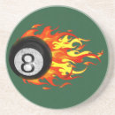 Recherche de boule billards de dessous de verres Huit