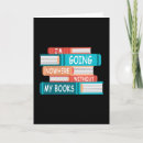 Recherche de ver de livre vœux cartes Bibliothécaire