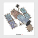 Recherche de satellites autocollants Espace