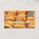 Recherche de magasin de pâtisserie cartes visite Code qr
