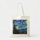Recherche de vincent van gogh tote bags Nuit étoilée