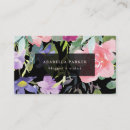Recherche de aquarelle peinte main cartes visite Fleurs