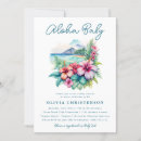 Recherche de hawaii baby shower invitations Hibiscus