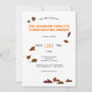 Recherche de saison des vacances invitations Automne