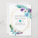 Recherche de bleu orchidée invitations Tropical
