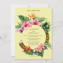 Recherche de hawaïens mariage invitations Tropical