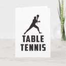 Recherche de ping pong vœux cartes Tennis