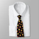 Recherche de noir et orange cravates Motif