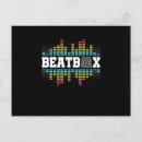 Recherche de hiphoper cartes postales Beatboxer