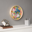 Recherche de fleurs colorées horloges Toute personne