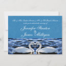 Recherche de deux cygnes invitations Amour
