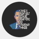 Recherche de citation politique autocollants Obama