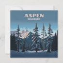 Recherche de ski vœux cartes Vintage