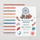 Recherche de dreamcatcher vœux cartes Baby shower