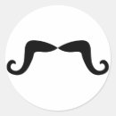 Recherche de humour moustache autocollants Drôle
