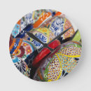 Recherche de peint à la main horloges Artistique