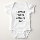 Recherche de alcool bébé vêtements Humour