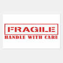 Recherche de boîte fragile autocollants Poignée avec soin