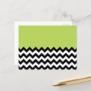 Recherche de chevron vert cartes postales Pour elle