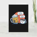 Recherche de caféine vœux cartes Vintage