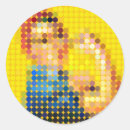 Recherche de pixel art autocollants Rétro