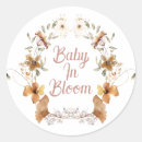 Recherche de bloom autocollants Bébé en fleurs