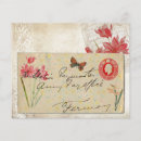 Recherche de timbre poste de collage Fleurs