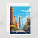 Recherche de peinture de new york cartes postales Travel