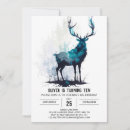 Recherche de stag invitations Aquarelle