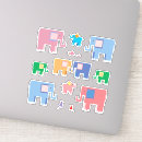Recherche de éléphants drôles autocollants Enfants