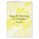 Recherche de anniversaire de mariage cartes Jaune