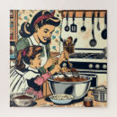 Recherche de cuisine puzzles Vintage