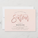 Recherche de princesse 16ans anniversaire invitations Seize