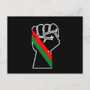 Recherche de fierté africaine cartes postales Drapeau