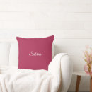Recherche de monogramme rose coussins Simple