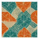 Recherche de fleurs abstraites posters Orange