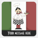 Recherche de chef pizza autocollants Italien