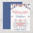 Recherche de soldat militaire invitations Bienvenue à la maison