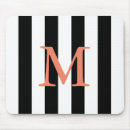 Recherche de rayures tapis souris Monogramme
