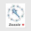 Recherche de requin de baleine autocollants Aquarelle