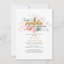 Recherche de de citrouille 11x16 invitations Rose
