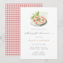 Recherche de pizza répétition dîner invitations Calligraphie