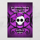 Recherche de crâne mignon invitations Pour enfants