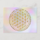Recherche de mantra cartes postales Fleur de vie