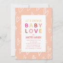 Recherche de valentines baby shower invitations Amour pour bébé