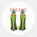Recherche de vert de chaussure autocollants Talons hauts