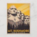 Recherche de rushmore cartes postales Usa