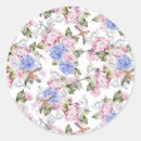 Recherche de libellule rose autocollants Floral